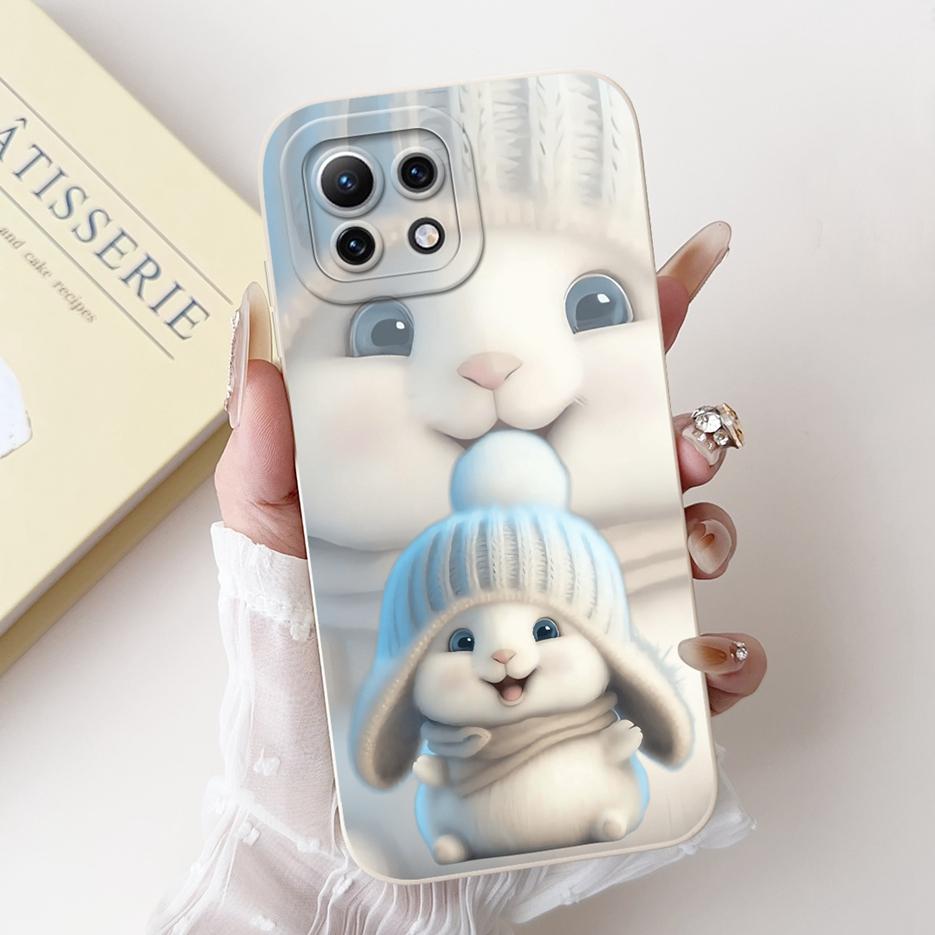 For Xiaomi Mi 11 Lite 5G Case Cute Cartoon Cover Shockproof Soft TPU Phone Case For Xiaomi Mi 11 Lite NE 5G 11Lite Mi11Lite Bags