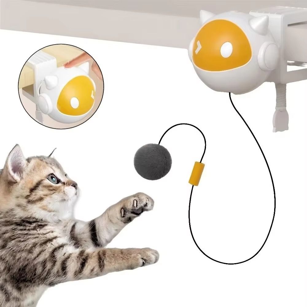 Smart Electric Hang Ball Kitten Toy Creative Kitten Teasing Toy  Indoor Playing