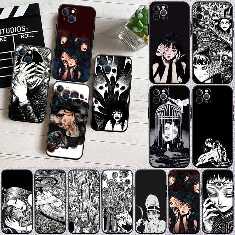 IR15 Junji Ito Tomie Phone Shell Case for Redmi Note 12 12S 12C 13 13C 13R 14 14S 14R 14C Pro Max Plus A3 A3X A4 A5 11A 13X
