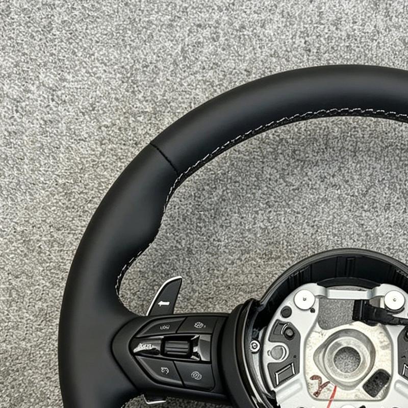 Black Leather M Sport Car Steering Wheel for BMW F20 F23 F22 F25 F26 F30 F31 F32 F34 F36 F10 F11 F12 F13 F15 F01 F07 E71 E90 E84