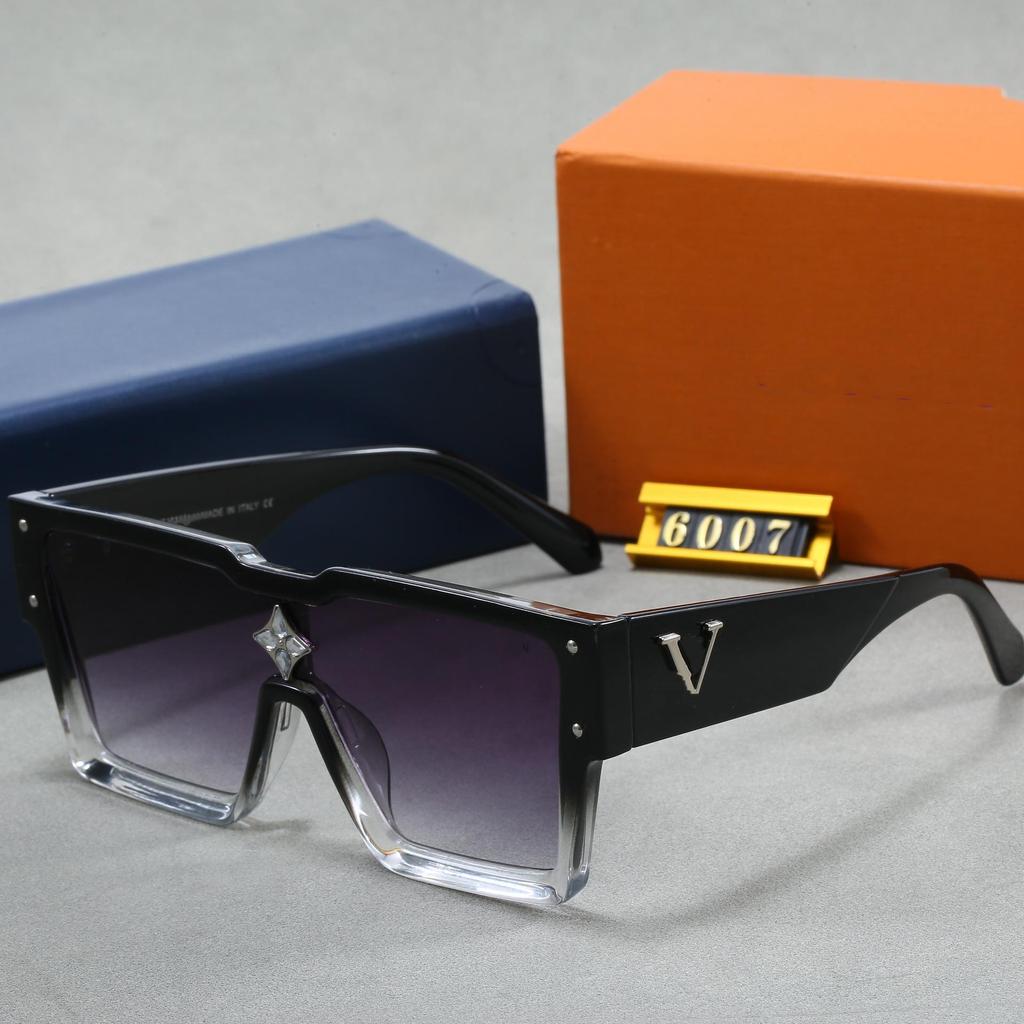 Gafas de Sol de Mujer de Moda Sobredimensionadas de una Pieza Europeas y Americanas 2025 – Estilo Año Nuevo