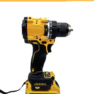 20V Hammer Drill, 1/2 Inch, Cordless Brushless, Compact, with 2nd Speed Set, Bare Metal Only