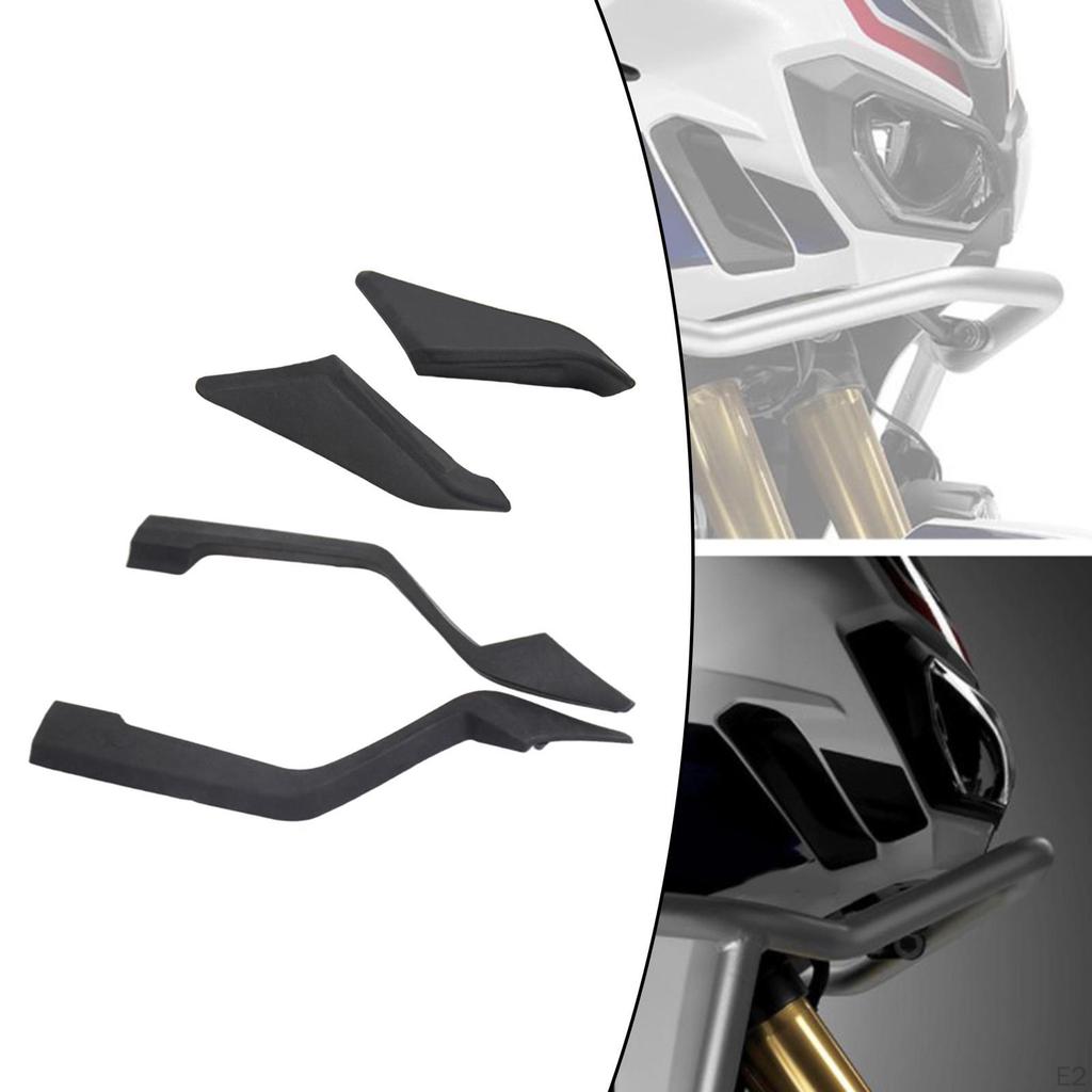 Fairing Wind Deflectors Heat Wing Windscreen for CRF 1000L 2016-2019 1 Pair Parts
