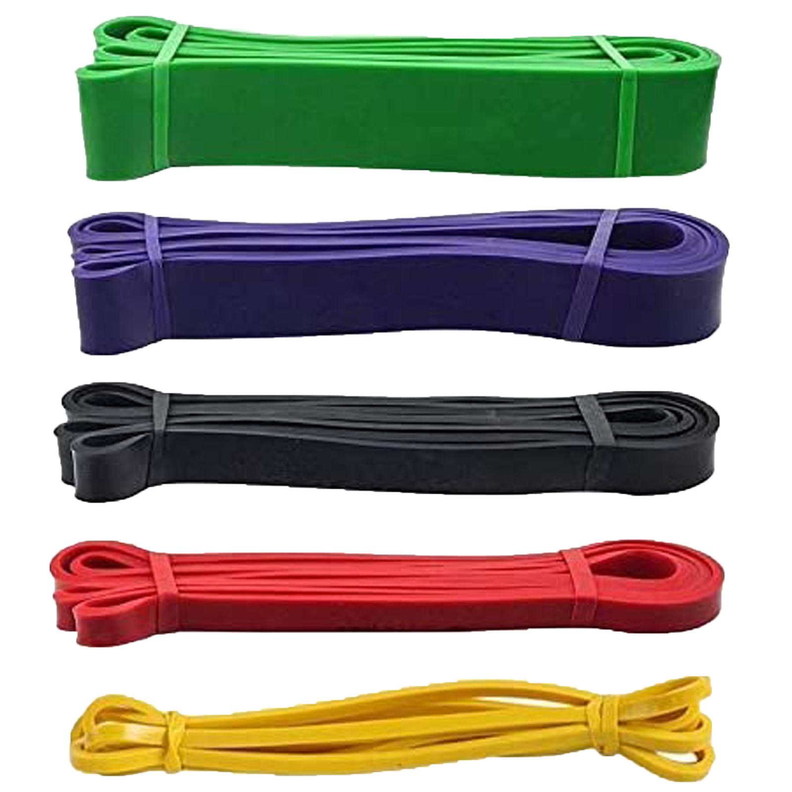 

5 шт. сверхмощные ленты для упражнений с сопротивлением, растягивающие йогу для дома, для женщин и мужчин