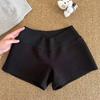 Women's Gray Low-Waist Summer Sports Shorts, 2026 Arrival, Plus Size Slimming Capris.