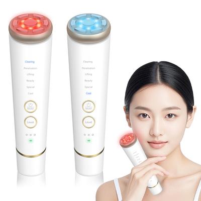 Facial Beauty High Performance Beauty RF Hot and Cold Facial Beauty Lift Ion Ion Microcurrent Hot and Cold Cooling Optical Beauty 6 Types of 3 Sonic
