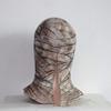 Mummy head cover, Halloween party latex mask