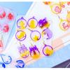 4Pcs Soft Silicone Mold Personalized Christmas Earrings Pendant Molds Ear Rings Epoxy Mould for Craft Enthusiasts