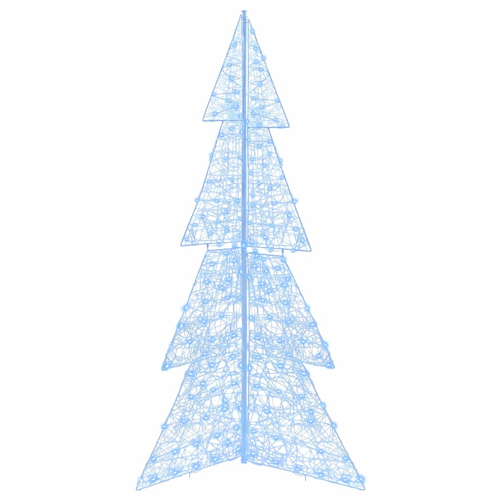 Christmas Tree with 240 Cold White LEDs 180 cm Acrylic