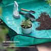 Waterproof Foldable Gardening Soil Mat: Durable and Wear-Resistant for Potting.