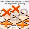 1pc Xo Tic Tac Toe Children Board Game Parent-child Interactive Logic Thinking Fun Game Children Puzzle Toys Gaming Gift
