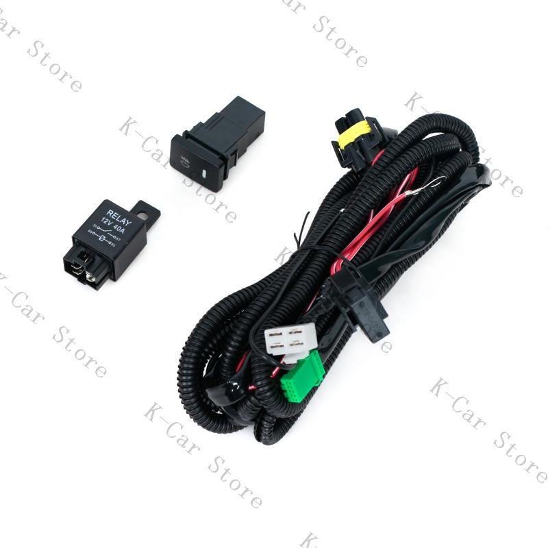 Car Front Bumper Fog Light Lamp DRL Daytime Running Light Driving Light Kit For Toyota FJ Cruiser 2007-2017