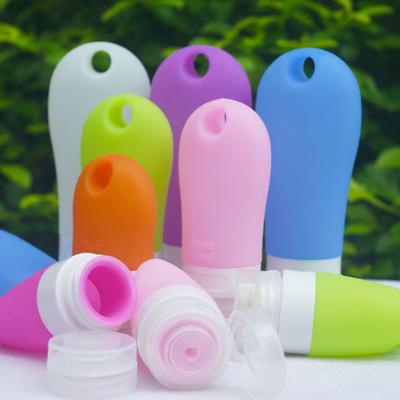 Silica Gel Packaging Bottle Squeeze Soft Lotion Bottle Convenient Empty Bottle Wash and Bath Suit Travel Pack Storage Bottle