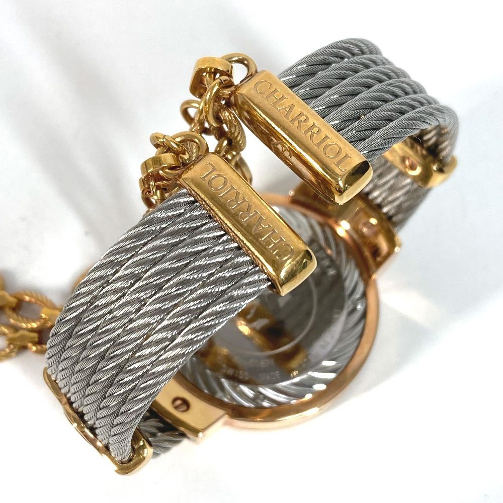 CHARRIOL ST35PD1.560.010 St.TROPEZ Saint Tropez 35 Bangle Wristwatch Unused