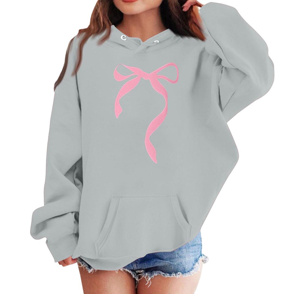 Sweatshirts For Teen Girls Hoodies Long Sleeve Drawstring Pullover Cute Oversized Hoodie