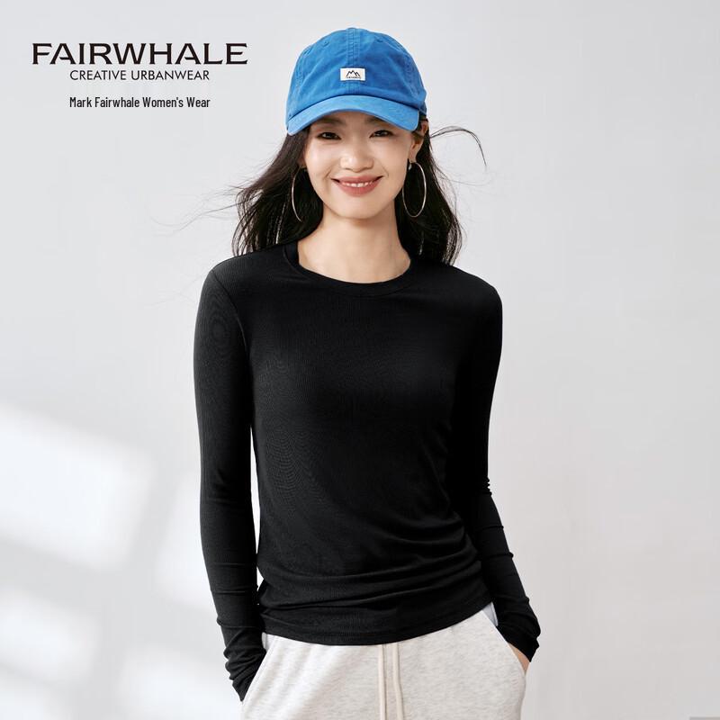 Mark Fairwhale Women's Mulberry Silk Blend Long-Sleeve T-shirt