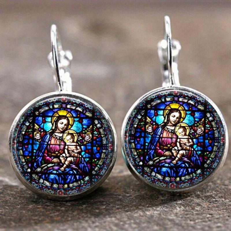 

Модные серьги Y2K Vintage Marigold Time Gem Flower Ear Buckle