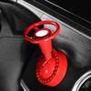 Metal 3D Steering Wheel Pattern Push Start Button Cover For Cars With 3 Color Option Universal Fit Easy Installation