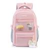 Schoolbag Schoolbag for Female Junior High School Students, High-value Transparent Pain Bag, Cute Primary School Backpack, Large Capacity 