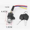 E-Bike Ignition Key Easy To Use High Quality New Three Sizes Easy To Install