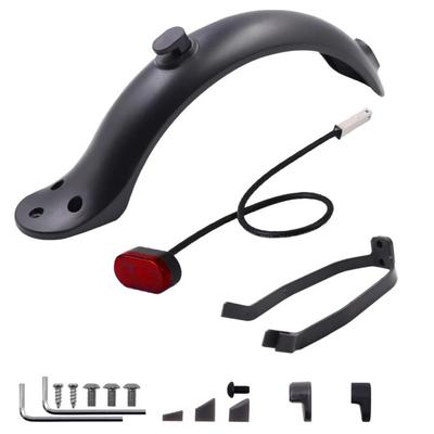 Duurzaam Spatbord voor Xiaomi Mijia M365 en M365 Pro Elektrische Scooter Band Spatbord met Achterlicht Achterbeschermer
