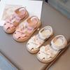 Fashion Girls' Shoes Summer New Kids Sandals Soft Soled Girls Princess Shoes Anti Slip Child Beach Shoe Simple Girls' Sandals