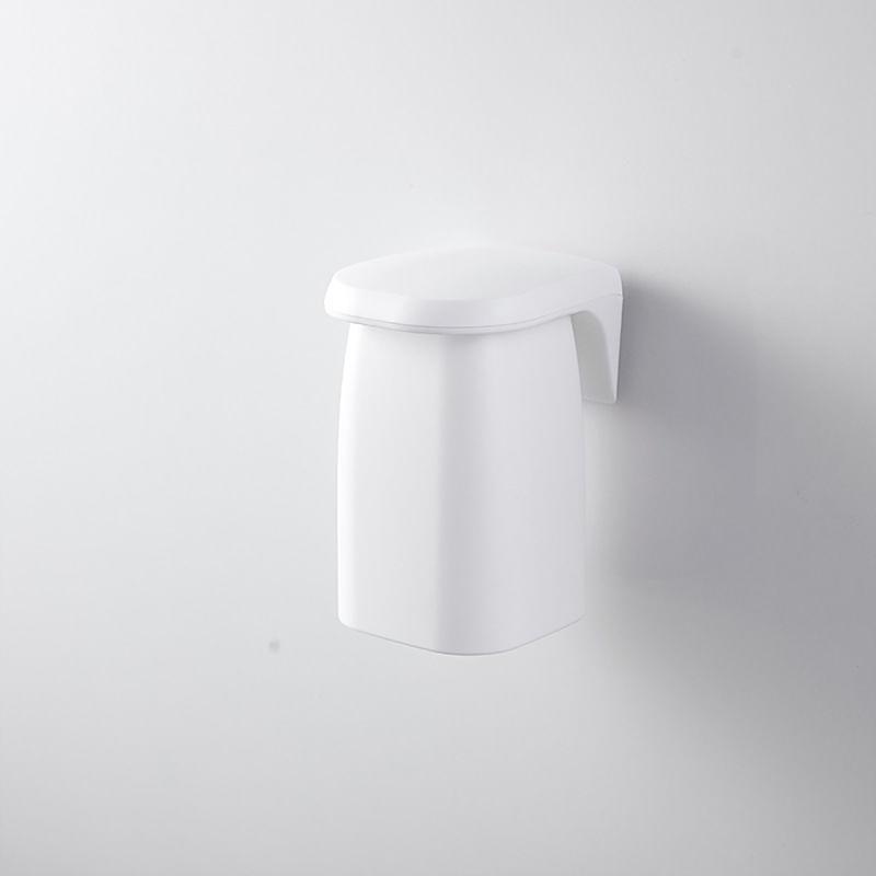 1 Stück Japanischer Stil Minimalistisch Magnetischer Mundspülbecher Wandmontiert Zahnbürsten-Aufbewahrungsregal Putzbecher Waschbecher Dental Ja