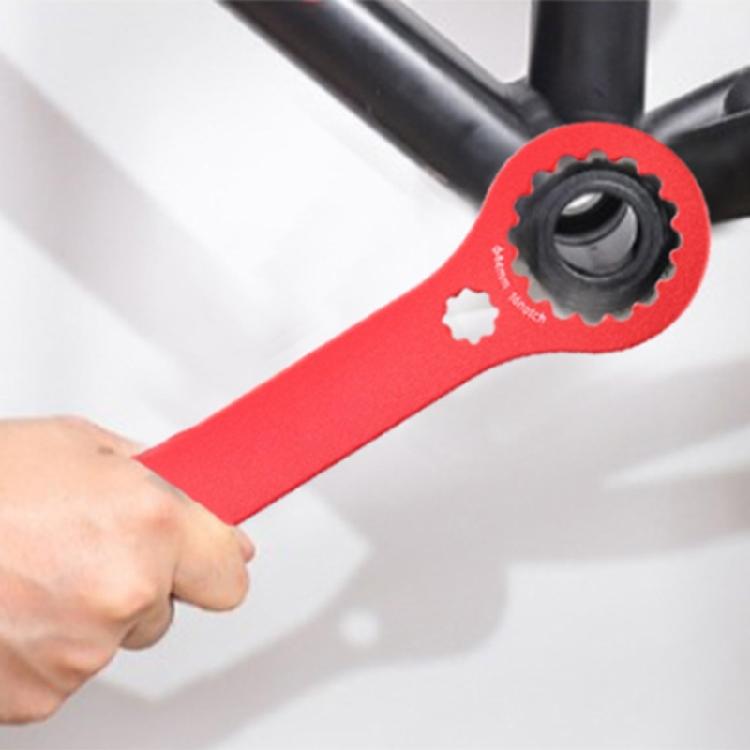 Bicycles Maintenance Tool Cycling Bottom Bracket Spanner Precisions Bikes Bottom Bracket Wrench with Rubber Handle Grip
