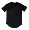 Muscleguys Mens Soild Long T-Shirt Muscle Brand Fitness Bodybuilding Workout Clothes Man Cotton Blank Man T Shirt Men Tops