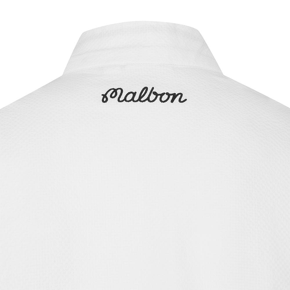 MALBON GOLF Seersucker Anorak Off White (Man)