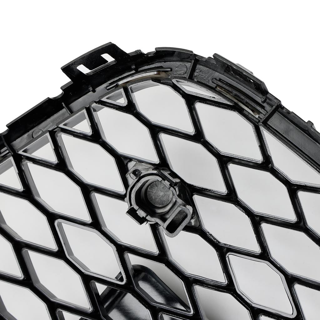 Gloss Black Front Bumper Radiator Vent Mesh Grille Grill Fit Q7 2005-2015