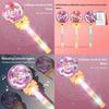 Childrens Magical Light Up Lollipop Music Stick With Sound For Girls Kids Party Gift
