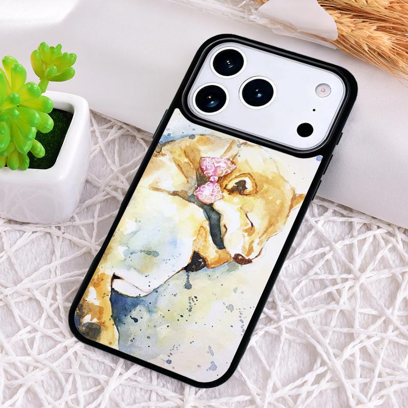 Animal Shiba Inu Phone Case for iPhone 17 Air 16 15 11 12 14 13 Pro Max Shockproof Cover