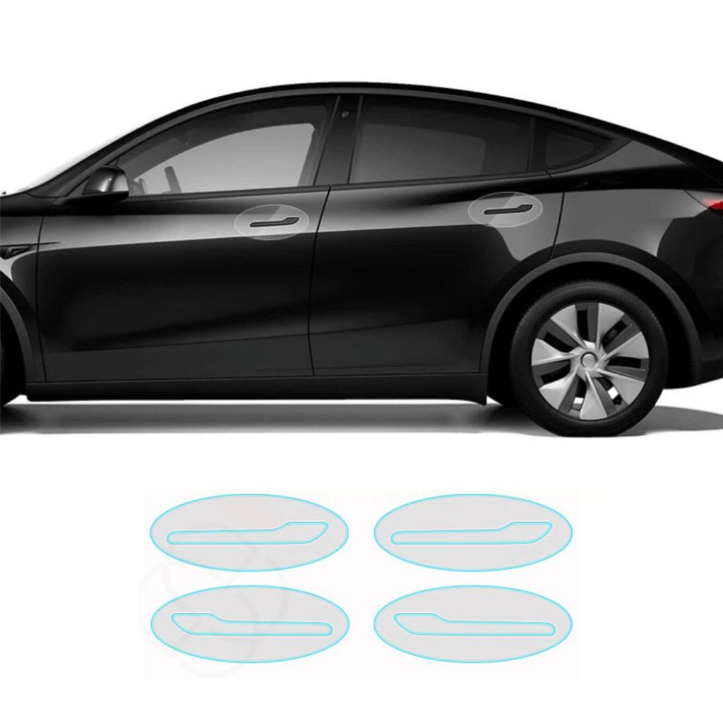 For Tesla Model 3 Model Y 2017-2026 TPU Paint Protection Film Car Door Side Protective Film Pre-cut PPF Clear Bra Anti-Scratch