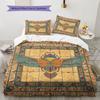 MagicGlasses Pattern Bedding Quilt Set Quilt Cover Pillowcase Home Decoration Birthday Gift (1 * Duvet Cover + 2 * Pillowcase, Without Core)
