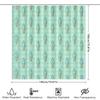 Cute Ice Cream Shower Curtain Set Waterproof Bathroom Decor Cartoon Vanilla Cone Pattern Fabric Backdrop Washable Liner
