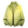 Winter Stand Collar Cotton Puffer Jacket Men Women Couple Thick Warm Casual Outerwear
