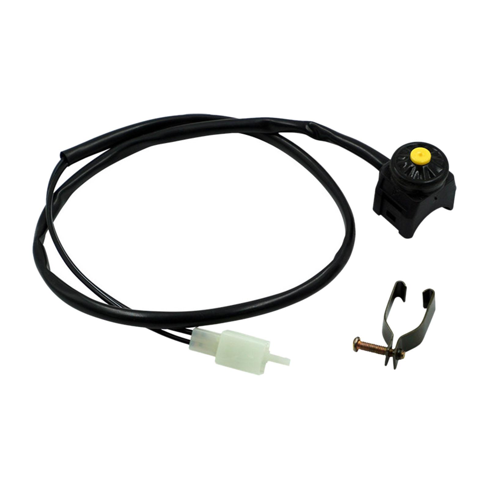 

Мотоциклетный переключатель 7/8″″ Универсальный 12 В для мотоциклов Минибайков Скутеров жёлтый