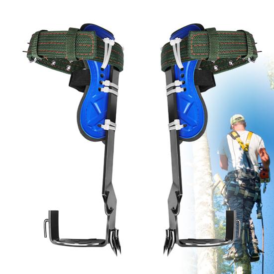 Juego de Picos para Trepar Árboles Acero Espuelas para Trepar Árboles Kit de Gaffs Árbol Endurecido a Alta Temperatura