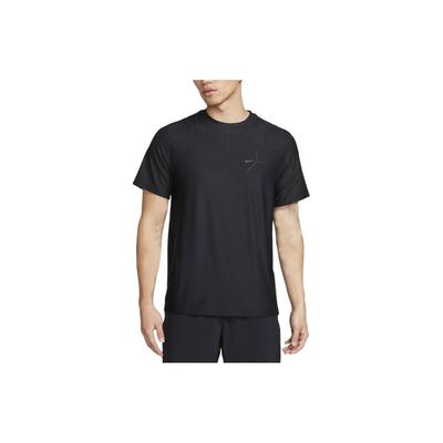 Dri Fit T Shirts Men's Black Crew Neck Moderate Straight Fit FN2972-010