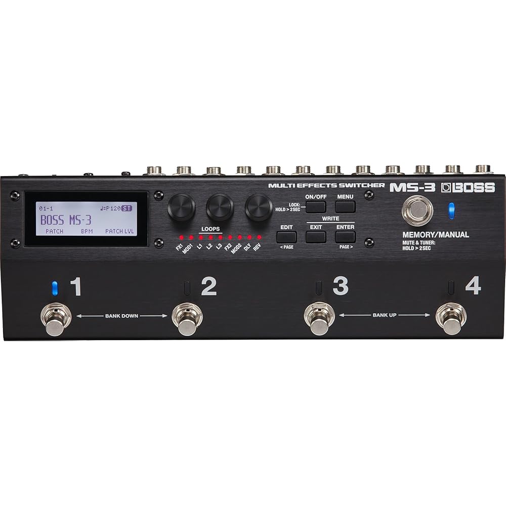 BOSS /MS-3 Multi Effects Switcher Boss Multi Effects Switcher