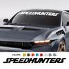Kreativní nálepka na čelní sklo auta Speedhunters Dekorace boční karoserie okna auta Vinylový dekor Samolepka Motocyklové tuningové příslušenství