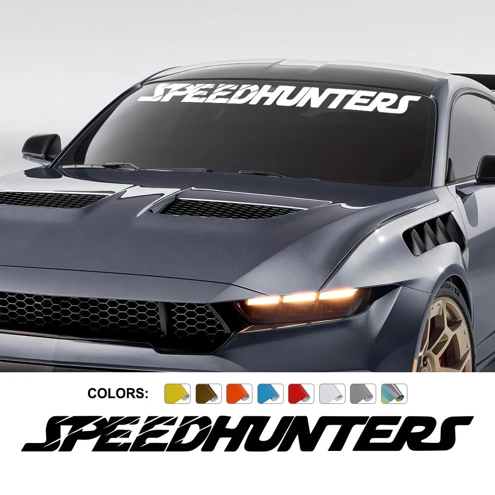 Kreativní nálepka na čelní sklo auta Speedhunters Dekorace boční karoserie okna auta Vinylový dekor Samolepka Motocyklové tuningové příslušenství