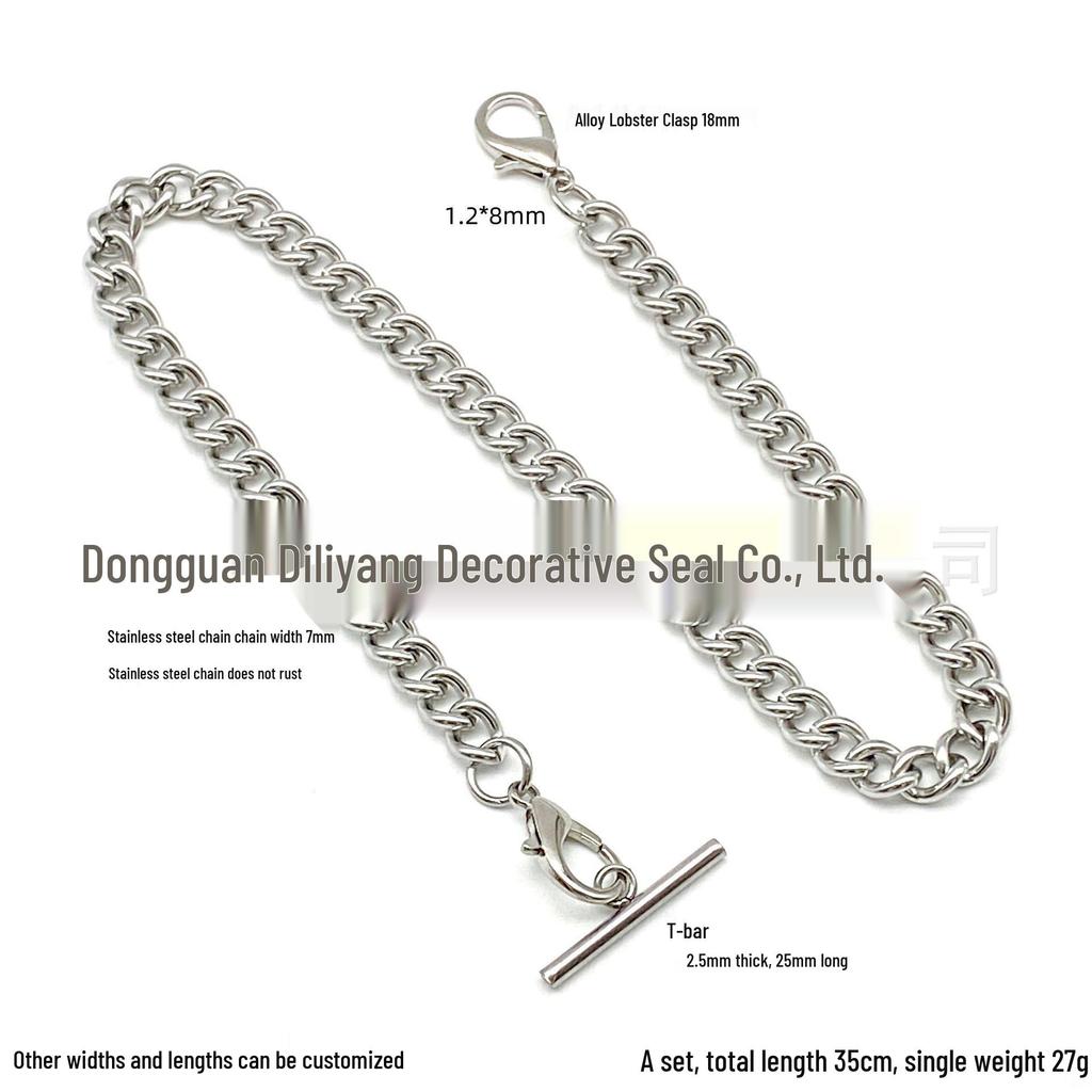 Cross Punk Design Chain Necklace: Hip Hop Style Denim Waist Accessory