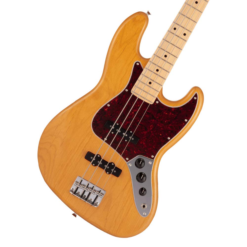 

Fender Made in Japan Hybrid II Jazz Maple Vintage Natural Bass®, Fingerboard,
