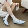 Niche Shallow Mouth Evening Breeze Single Shoes Women's New Summer Ballet Flat Grandma Shoes
