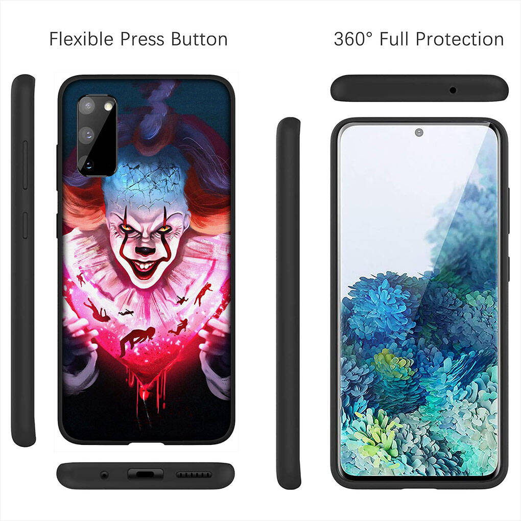 Für Motorola Moto Edge 70 60 50 G54 G86 Samsung Galaxy S25 iPhone 17 16 15 Redmi Note 14 13 Pro Max Handyhülle Anime Pennywise Stephen Kings IT Cover