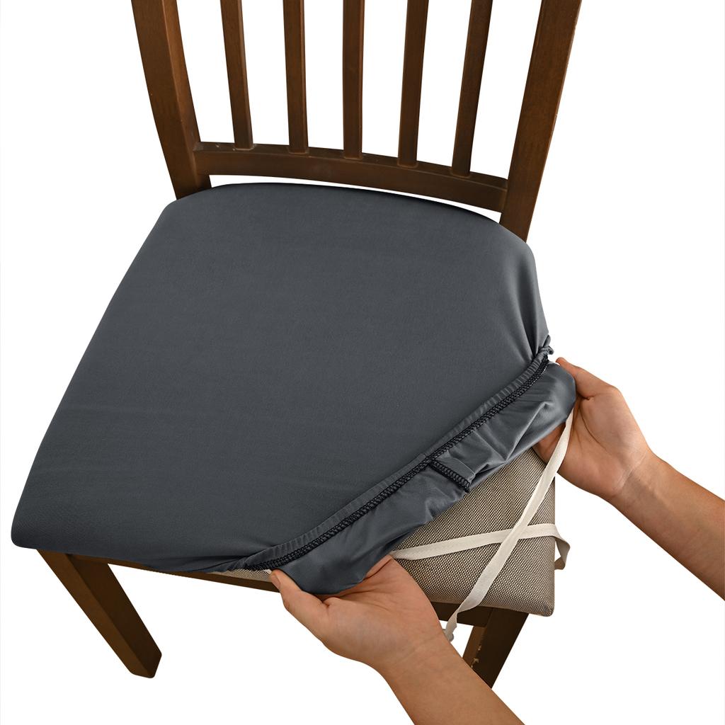 1PC Waterproof chair cover chair seat cover for dinding room high-quality Chairs for kitchen Christmas home decoration
