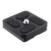 Aluminum Quick Release Clamp Plate Tripod Monopod Mount Adapter Dslr Camera Plate 1/4inch Screw for Camera Videographers