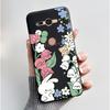 Cute Black Case Phone Case For Sony Xperia XZ2 Compact/SO-05K Protective Shockproof Soft Cover Lovely Fluffy White Bunny